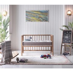 Bera Yatak Bamboo Süngerli 60 x 120 cm Beyaz Bebek Yatağı