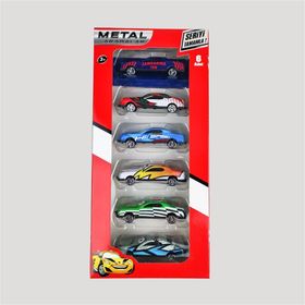 Beren Oyuncak 6'lı Metal Arabalar