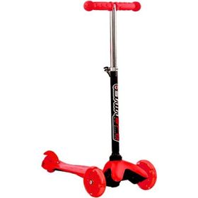 Beren Oyuncak BRN-2218 Işıklı Magic Wheels Kırmızı Scooter