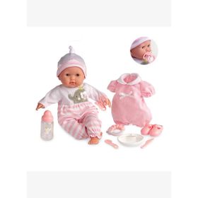 Berenguer 38 cm Pembe Oyuncak Bebek ve Aksesuar Seti