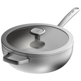 BergHoff 28 cm Graphite Paslanmaz Çelik Wok Tava