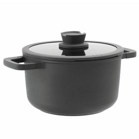 BergHoff 3950303 Leo Döküm Alüminyum 24x14 cm Kapaklı Tencere
