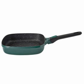 BergHoff 8501024 Gem Çıkarılabilir Yeşil 24 cm Saplı Stay Cool Izgara Kare Tava