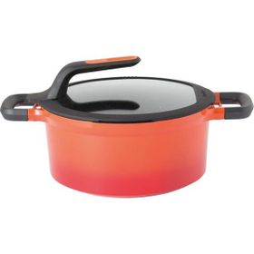 BergHoff 8501036 Gem Stay Cool Soft Orange 28 cm Tencere