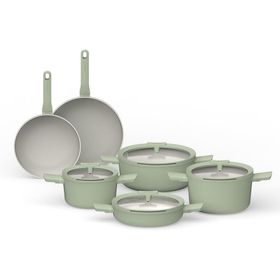 BergHoff 8501430 Leo Balance 10 Parça Sage Tencere Seti