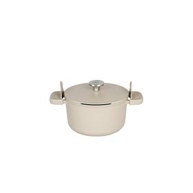 BergHoff 8501449 Leo Phantom 24 CM Latte Kapaklı Yapışmaz Tencere