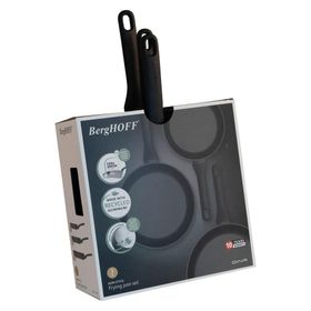 BergHoff Dina Helix 3 Parça Yapışmaz Tava Seti