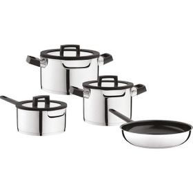 BergHoff Essentials 7 Parça 18 10 Paslanmaz Çelik Tencere Seti