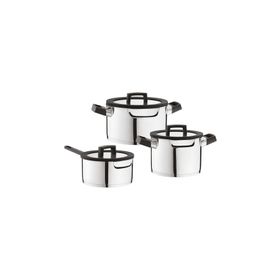 BergHoff Essentials Uqonic 6 Parça 18 10 Paslanmaz Çelik Tencere Seti