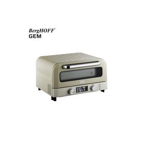 BergHoff Gem Retro 2000 watt Vanilya Krem Rengi Pizza Fırını