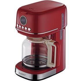 BergHoff Gem Retro Kırmızı Filtre Kahve Makinesi