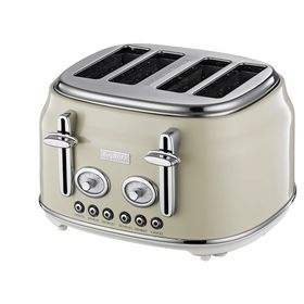 BergHoff Gem Retro Krem Rengi Dört Dilim Ekmek Kızartma Makinesi