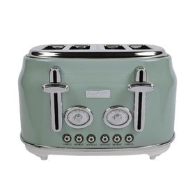 BergHoff Gem Retro Mint Yeşil Dört Dilim Ekmek Kızartma Makinesi