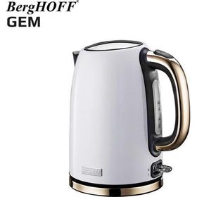 BergHoff Gem Titan 1.7 lt Parlak Beyaz Gold Su Isıtıcısı