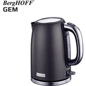 BergHoff Gem Titan 1.7 lt Parlak Füme Su Isıtıcısı