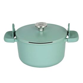BergHoff Leo Phantom 24 CM Forest Green Yapışmaz Kapaklı Derin Tencere