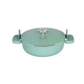 BergHoff Leo Phantom Forest Green 28 cm Kapaklı Yapışmaz Sote Tavası