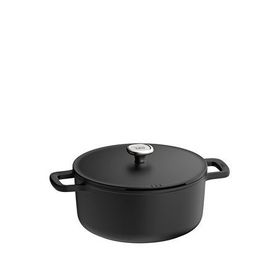 Berghoff Leo Phantom Siyah 28 cm Yapışmaz Kapaklı Sote Tavası