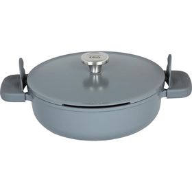 Berghoff Leo Phantom Smoked Grey 28 cm Kapaklı Yapışmaz Sote Tavası