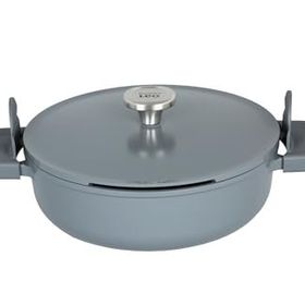 Berghoff Leo Phantom Smoked Grey 28 cm Kapaklı Yapışmaz Sote Tavası