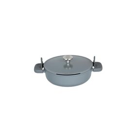Berghoff Leo Phantom Smoked Grey 28 cm Kapaklı Yapışmaz Sote Tavası