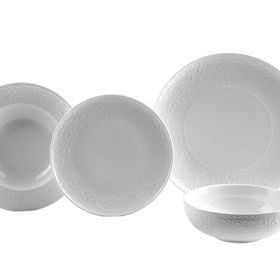 BergHoff LYAN 002 Victoria Round New Bone 24 Parça Yemek Takımı