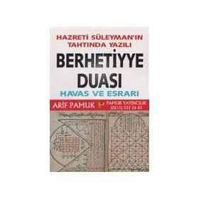 BERHETIYYE DUASININ HAVAS VE ESRARI (DUA-012) - ARIF PAMUK