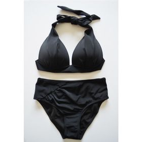 Beria Kadın Yarım Dolgulu Siyah Bikini Takımı