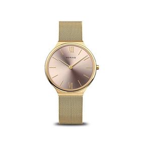 Bering 18434-336 Altın Sarısı Çelik Kadın Kol Saati