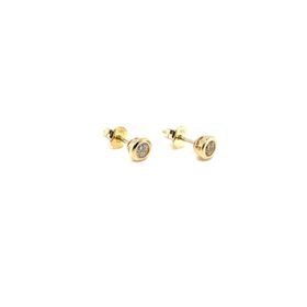 Berk Mücevherat Tektaş 3.10 gr 14 Ayar Altın Küpe