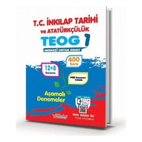 Berkay Yayıncılık 8. Sınıf TEOG 1 T.C. İnkılap Tarihi Ve Atatürkçülük Aşamalı Denemeler - kollektif