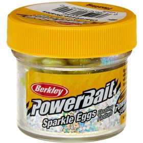 Berkley Chartreuse Scales Sparkle Power Eggs Floating Magnum Sahte Yem