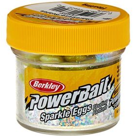 Berkley Chartreuse Scales Sparkle Power Eggs Floating Magnum Sahte Yem