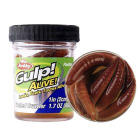 Berkley Gulp Alive Floating Pinched Crawler Nightcrawler Sahte Kurt