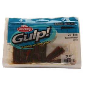 Berkley Gulp Alive Sandworm Camo 5 cm 24'lü Olta Yemi
