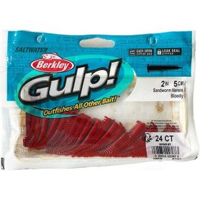 Berkley Gulp Saltwater Sandworm 5 cm LRF Silikon Yem