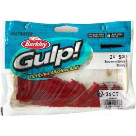 Berkley Gulp Saltwater Sandworm 5 cm LRF Silikon Yem
