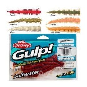 Berkley Gulp Sandworm 5 cm Kokulu Silikon Yem