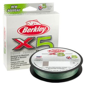 Berkley Low-VIS Green 0.20 mm 300 mt 13.6 kg X5 İp Olta Misinası