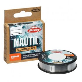 Berkley Nautil Inshore Standart 0.145 mm 50 m 1.3 kg %100 Fluorocarbon Leader Misina