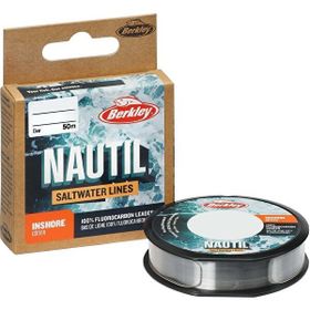 Berkley Nautil Inshore Standart 0.145 mm 50 m 1.3 kg %100 Fluorocarbon Leader Misina