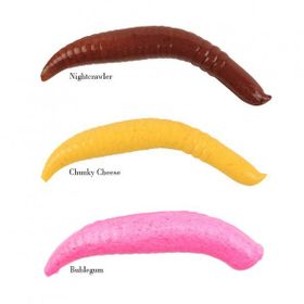 Berkley Nightcrawler - 2 cm - 14'lu Gulp Floating Pinched Crawler Sahte Kurt