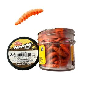 Berkley Orange 2.5 cm - 55 Adet Powerbait Garlic Power Honey Worm