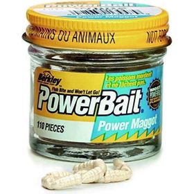 Berkley Powerbait Maggot Sarı Sahte Kurt