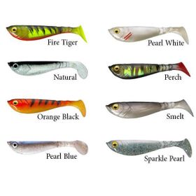 Berkley Powerbait Pulse Shad Orange Black 6 cm 8'li Sahte Balığı