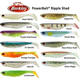 Berkley Powerbait Ripple Shad Ghost Pink 7 cm 6'lı Sahte Balığı