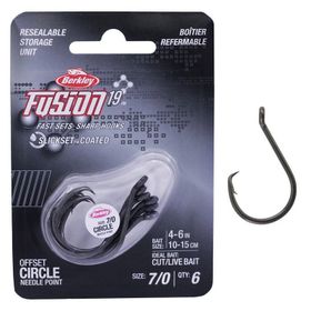 Berkley Standart No:6 10'lu Fusion 19 Circle Olta İğnesi
