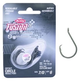 Berkley Standart No:6 10'lu Fusion 19 Circle Olta İğnesi