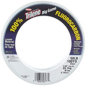 Berkley Trilene Fluorocarbon Leader Fluorocarbon Şeffaf 91 m Misina