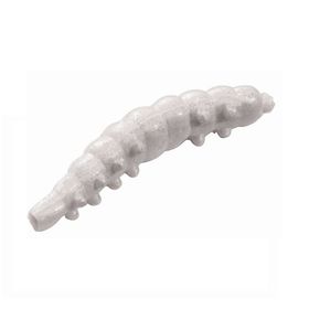 Berkley White 2.5 cm - 55 Adet Powerbait Garlic Power Honey Worm